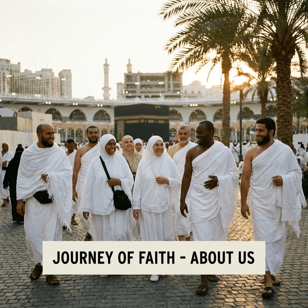 Jamaah bahagia di Mekah